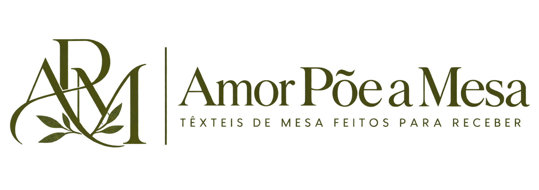 Amor Põe a Mesa — têxteis de mesa feitos para receber